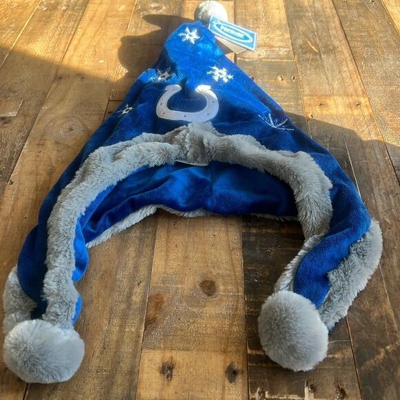 Indianapolis Colts Christmas Hat - Picture 1 of 4